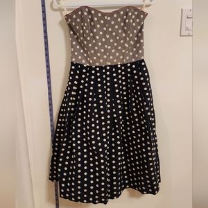 Sweetheart strapless corset dress